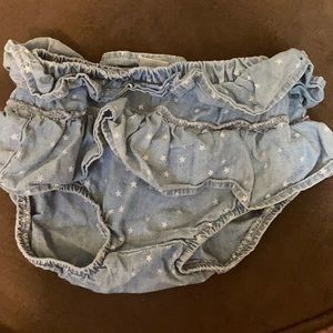 Carter’s Jean skirt with stars